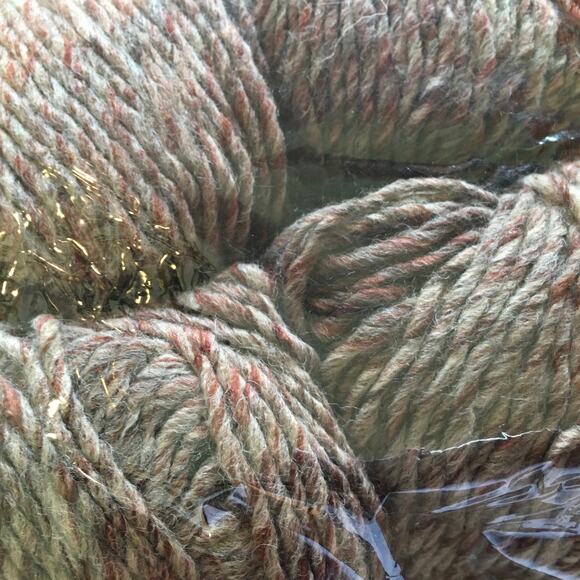 *Lot of 7* Ice Yarns California Wool Copper Camel Brown Yarn Made in Turkey - Picture 4 of 5